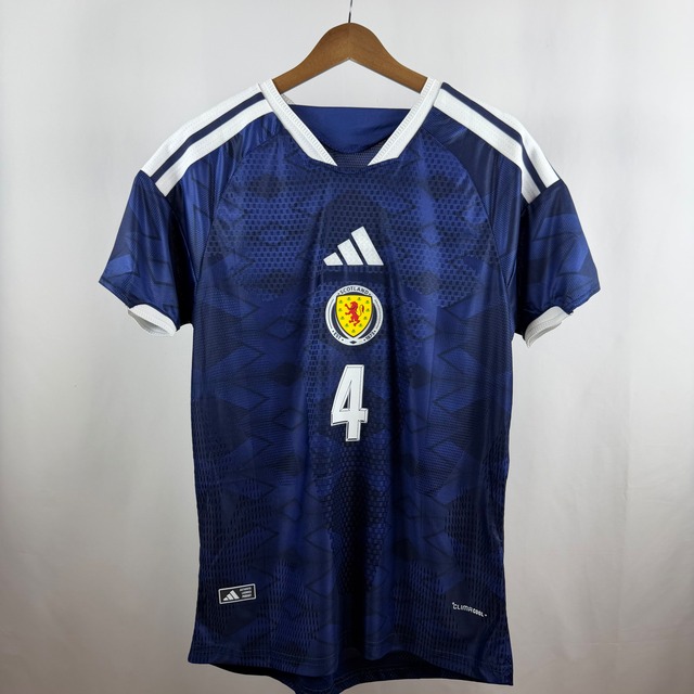 【即納】スコットランド代表 2026 アウェイ サッカーユニフォーム McTOMINAY #4