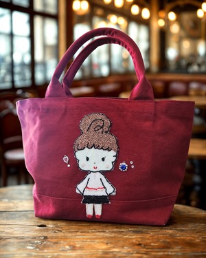 2wayデザイン リッチトート（ワインレッド） ♡恋するアイリー♡