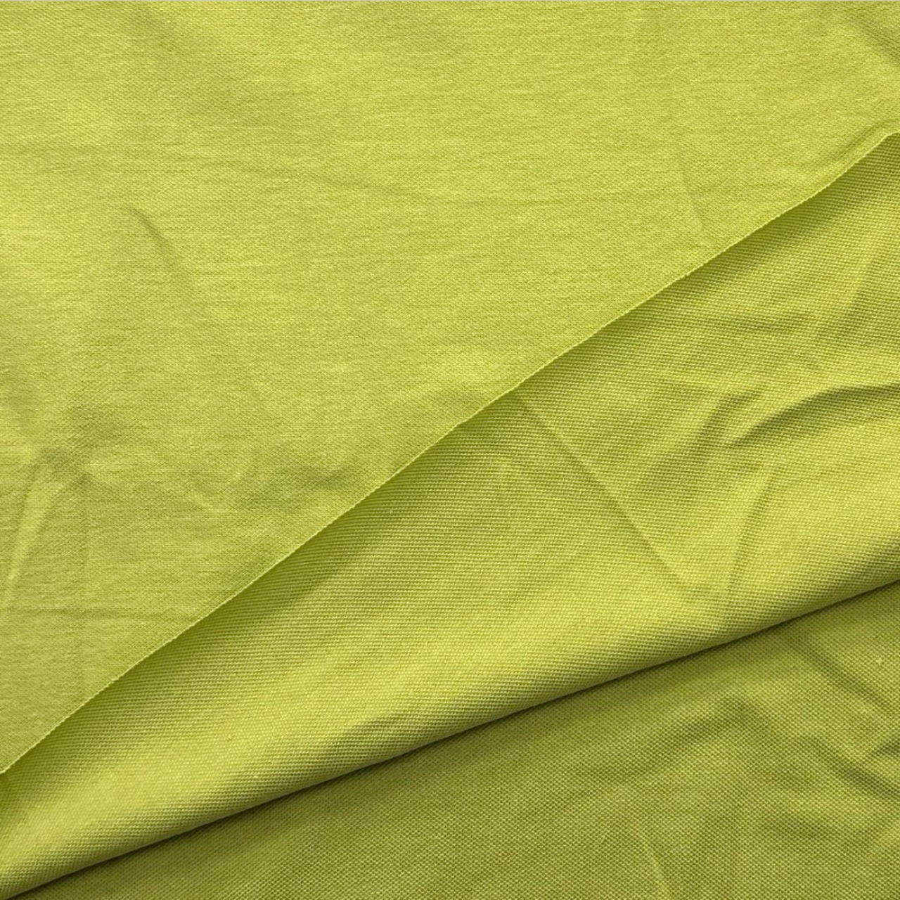 ★TB115◆1.5m◆綿ポリエステル混鹿の子ニット生地◆ライトグリーン