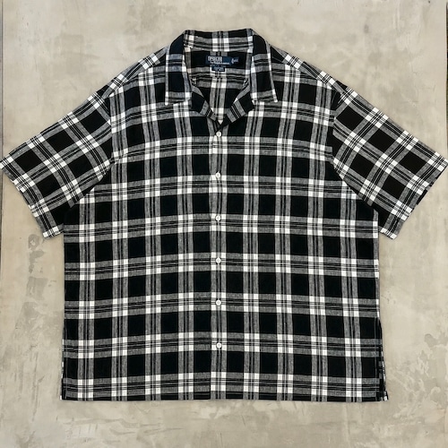 Polo by Ralph Lauren "CLAYTON" Linen Check Shirt