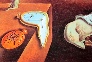 サルバドール・ダリ「記憶の固執」作品証明書・展示用フック・限定375部エディション付複製画ジークレ