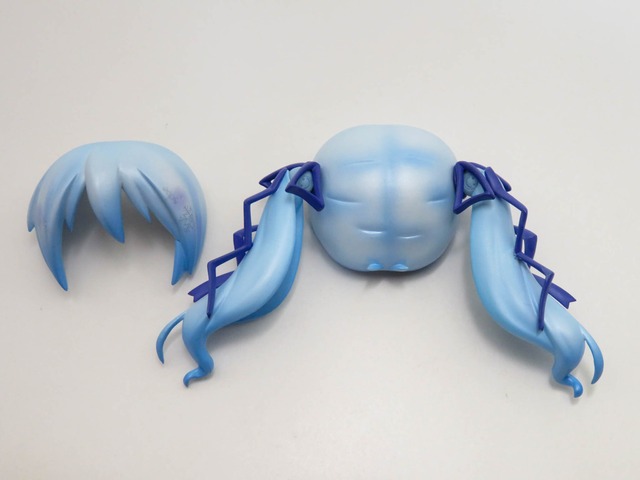 再入荷（A－ランク）【380】 雪ミク Magical Snow Ver. 髪パーツ ツインテール　ねんどろいど