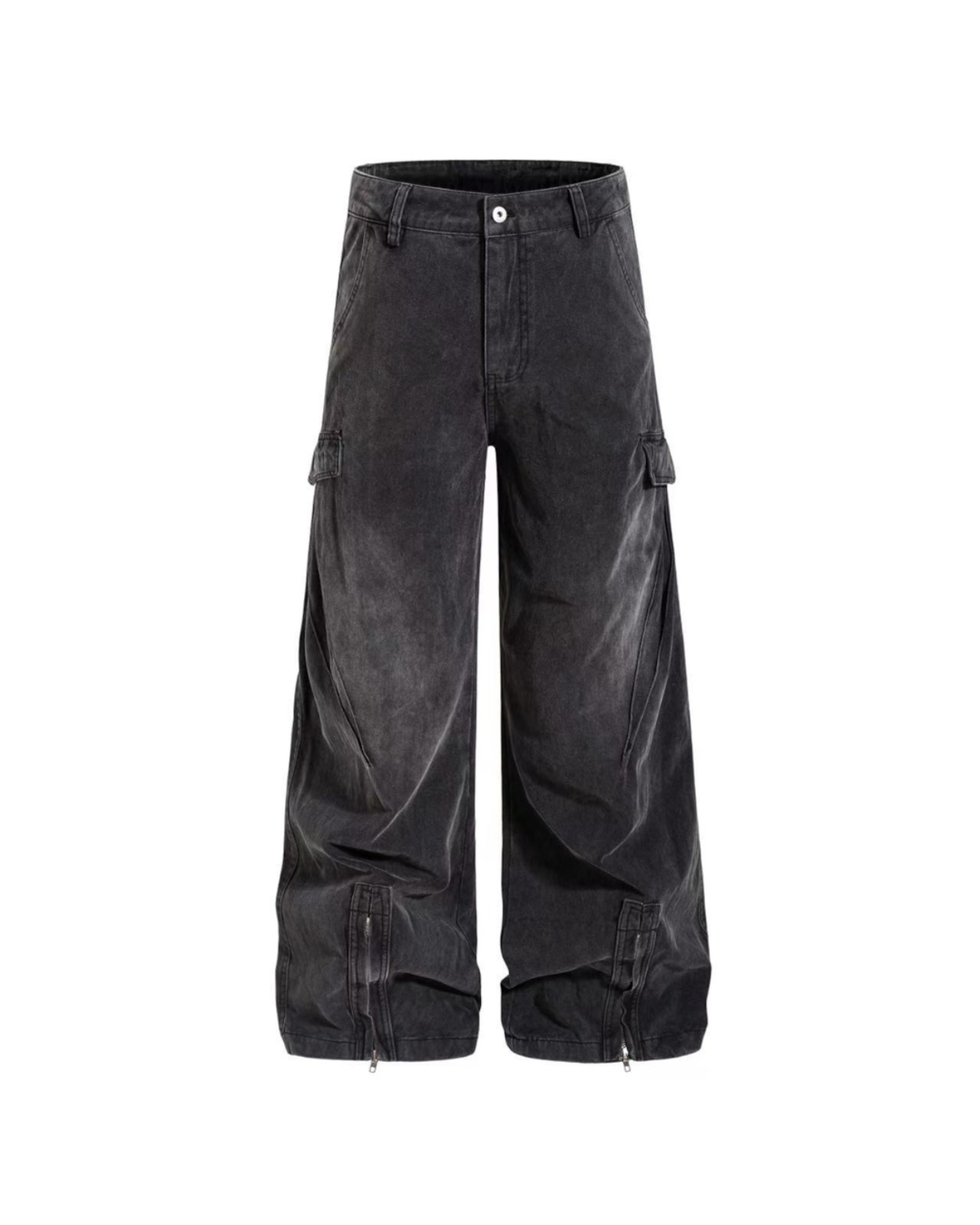 【限定入荷】ジップヘムワイドカーゴデニム(OR-H6673)