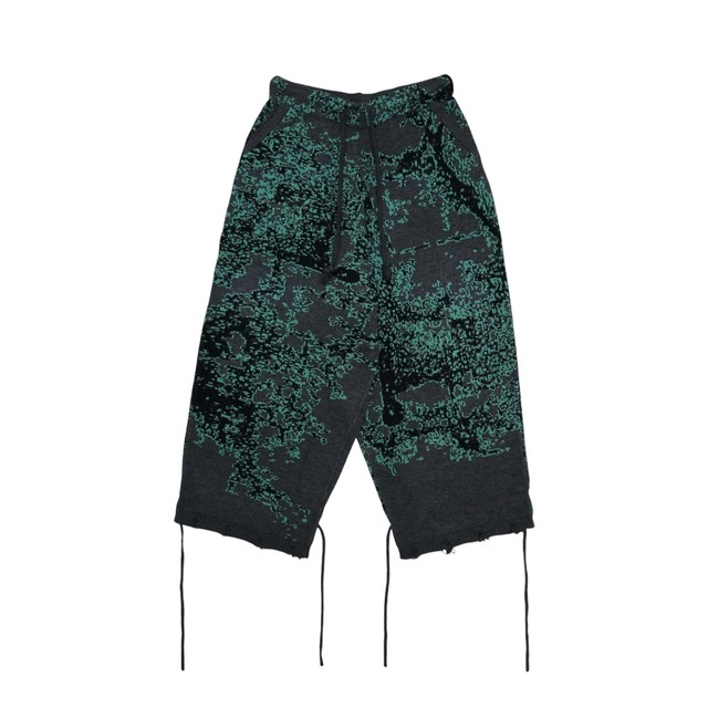 【GB MOUTH】Alage "藻" Knit Pants Grey