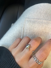 original bi-color star ring