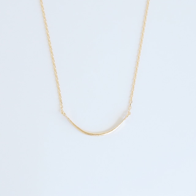 ray curve line necklace