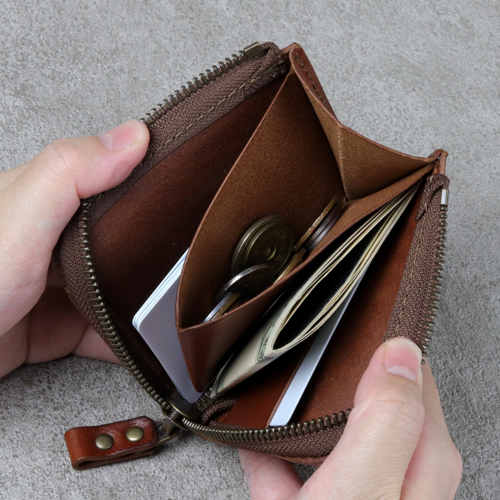 L-zip mini wallet | TowaRe:
