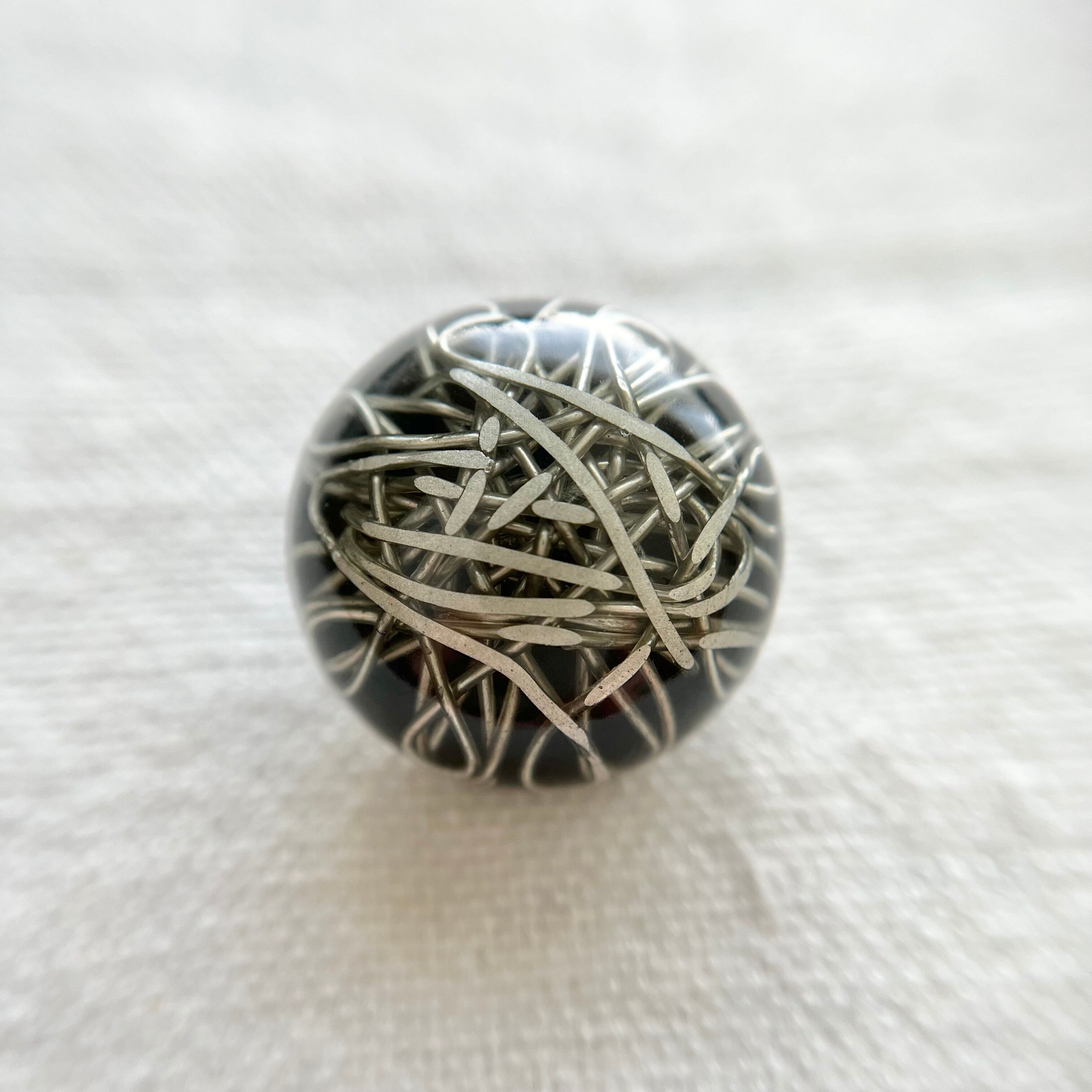 シルバーアートライン×ブラック 20㎜