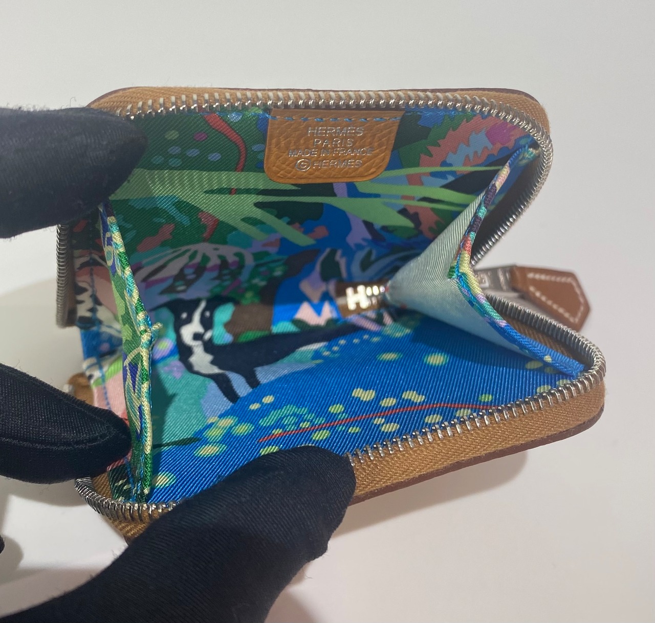 Hermès エルメス アザップシルクインコインケース 084237CK