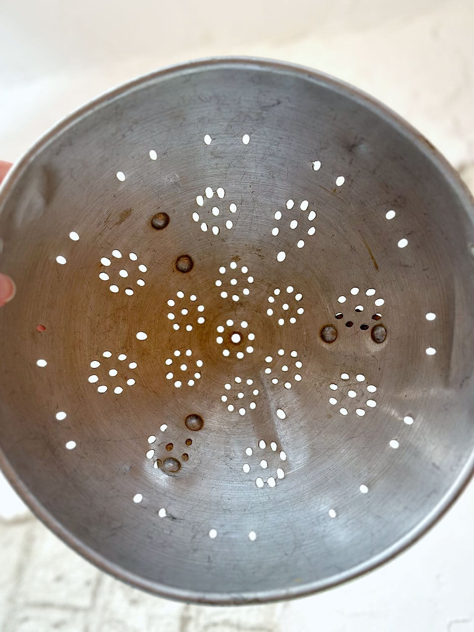 アルミ製 コランダー 水切りザル | Brocante de La Cocotte