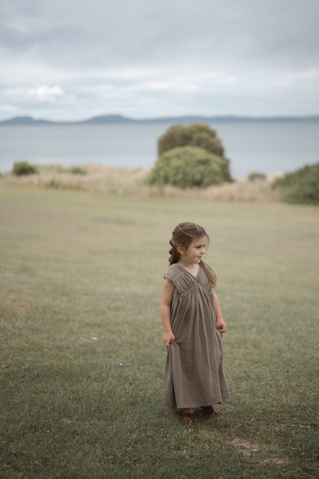 《即納》son and daughter / Nanette Dress 5-6Y