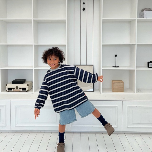 《送料無料》予約:ポキストライプT【cantuccistudio】