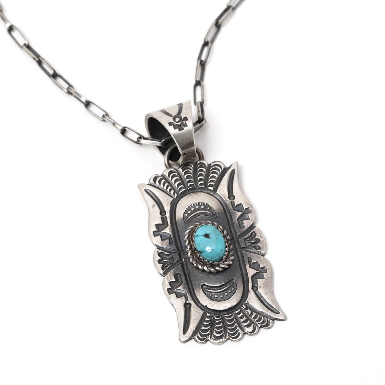 Kevin Billah ケビン ビラー Kingman Turquoise Rug Pendant with