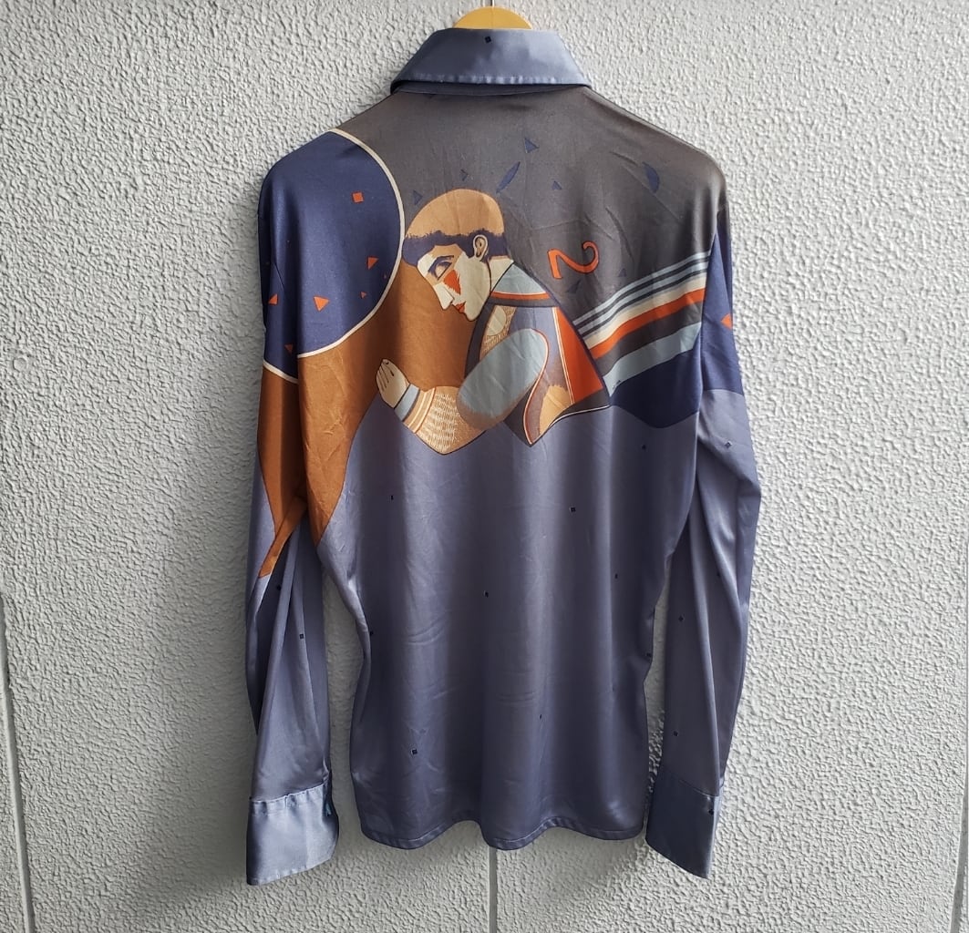 70s nik•nik L/S Nylon Shirt VTG ニクニク | gulatilaw.com