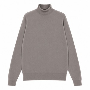 ★定価126,500円・新品★ジョンスメドレー BRAMWELL ブラムウェル 至高のシルク×カシミヤ ロールネックニット オイスター Sサイズ