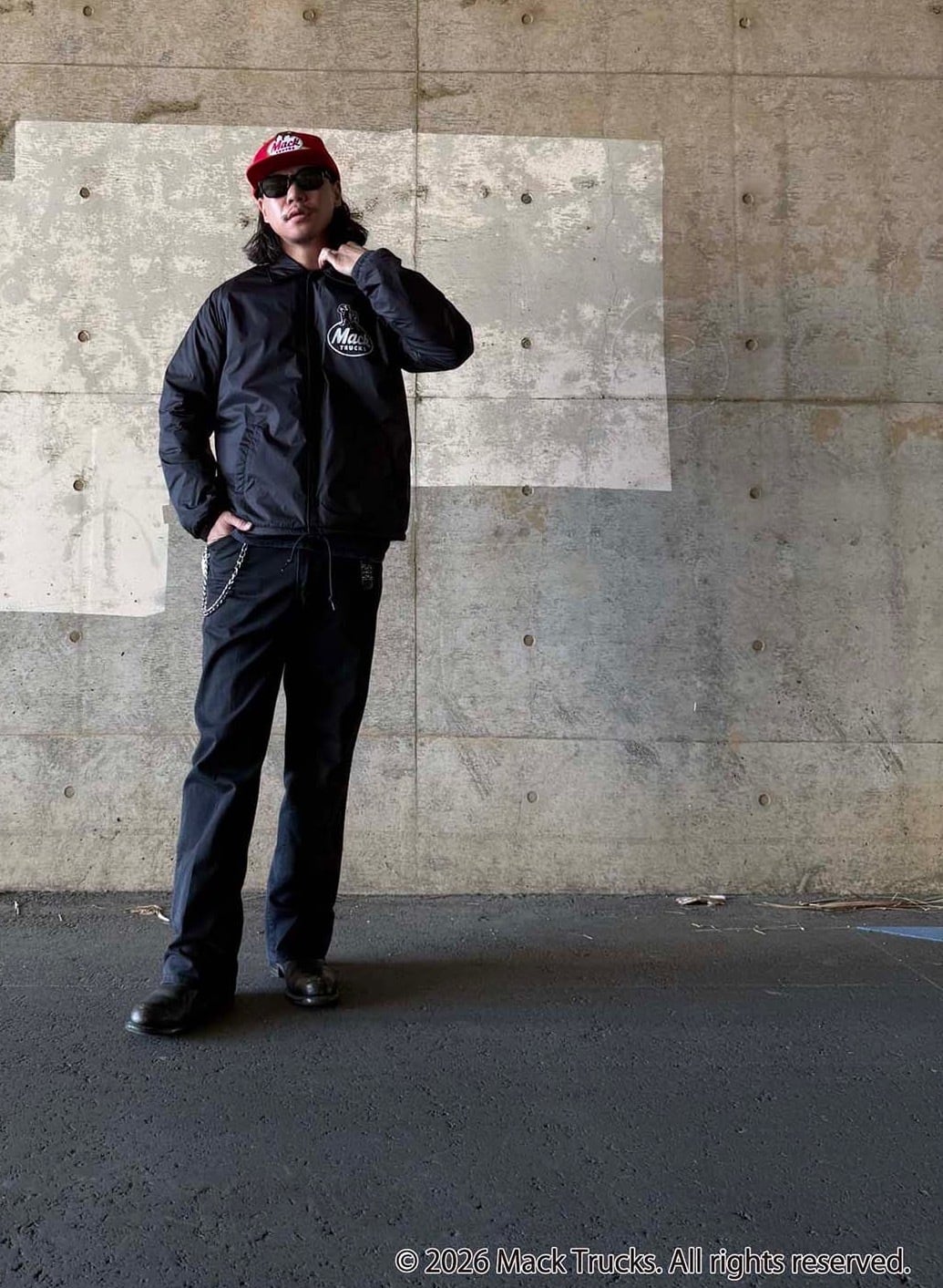 Black/Mack Trucks トラッカーキャップ | FJ