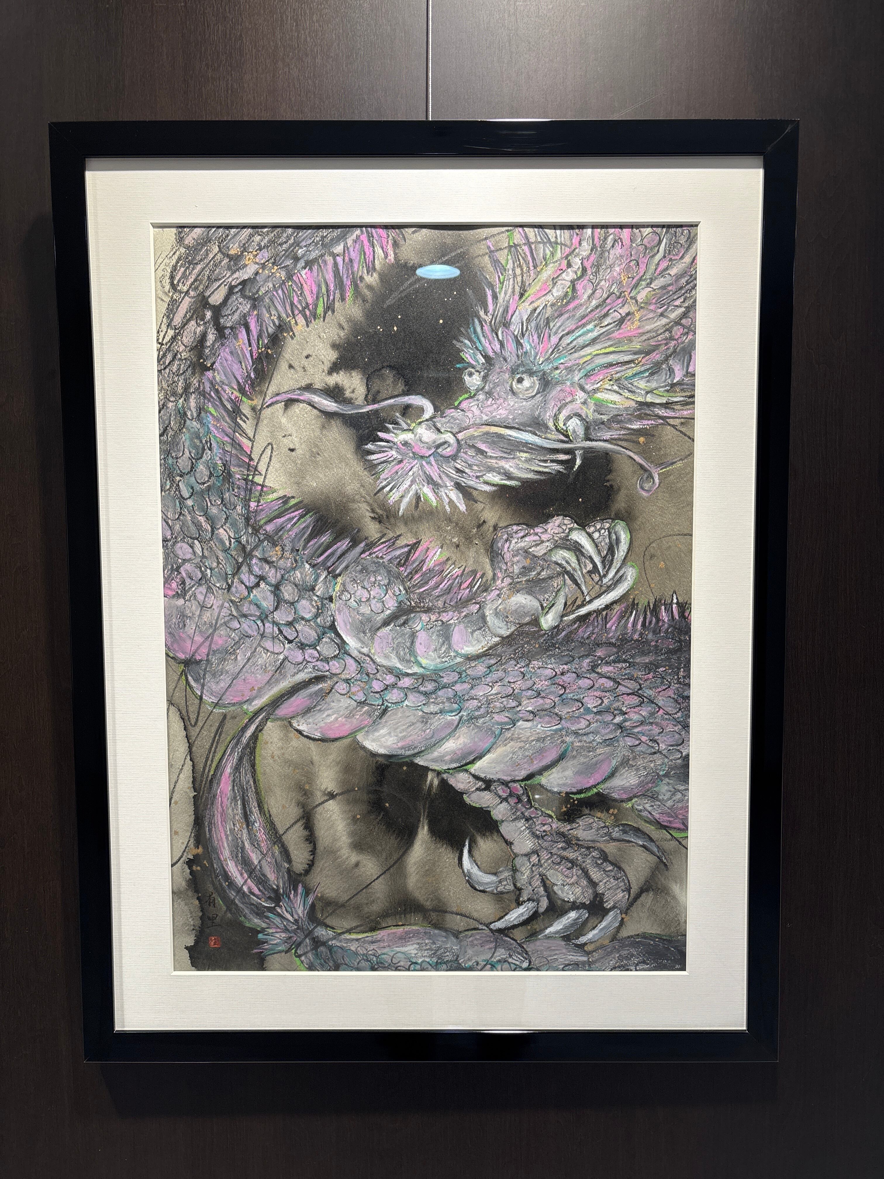 絵画『紫龍』原画 | YURI YOSHINAGA ART SHOP エドマッチョ