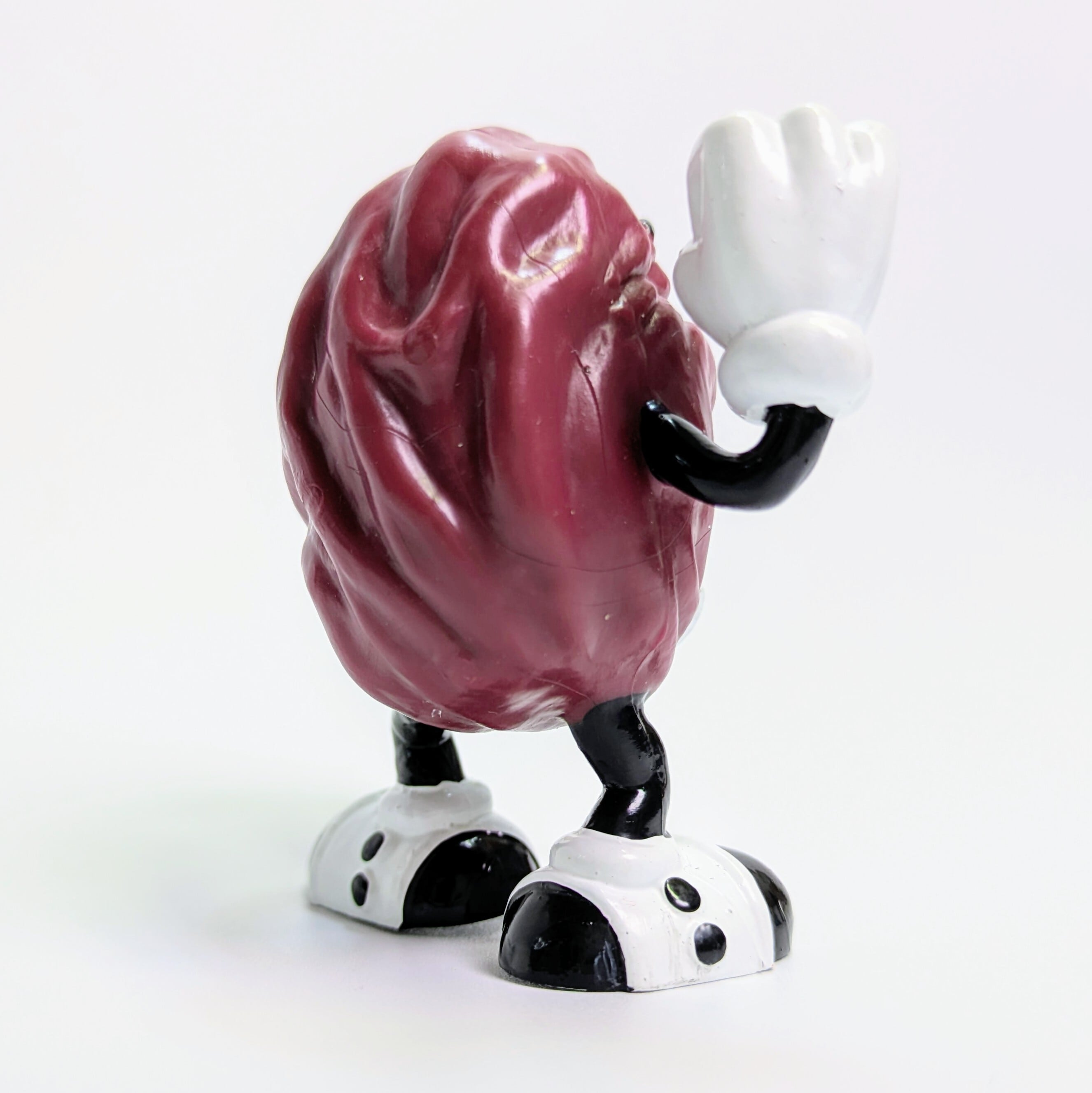 ☆ VINTAGE ☆ 1987年製【California Raisins(カリフォルニアレーズン)】 Tiny Goodbite PVC フィギュア ビンテージトイ 〚アメリカン雑貨 アメトイ〛