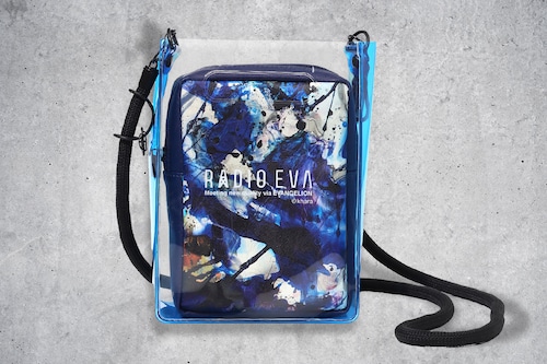 RADIO EVA PVC Tote Bag NAVY（Cigarette-burns）