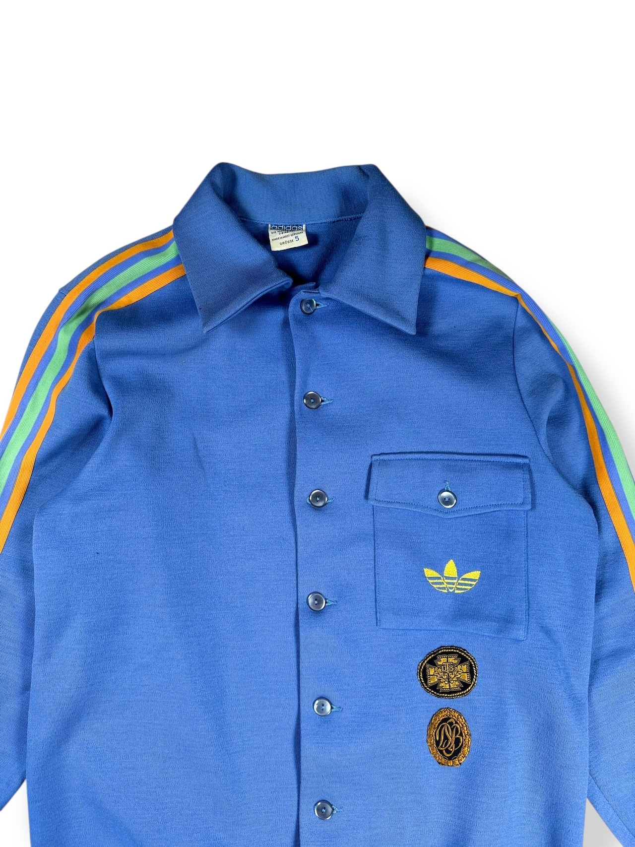 TOP RARE 70s West Germany Adidas Crazy Color Track Jacket