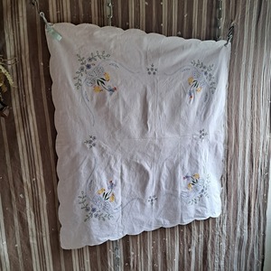ヨーロッパ 刺繡クロス used [507071]