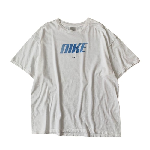 "00s nike" print tee XXL