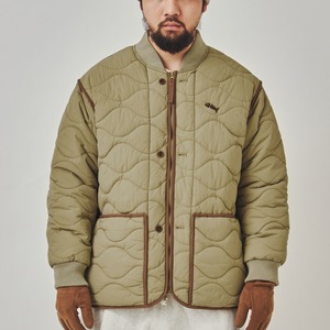 ウェーブキルティング パイピングジャケット K5545