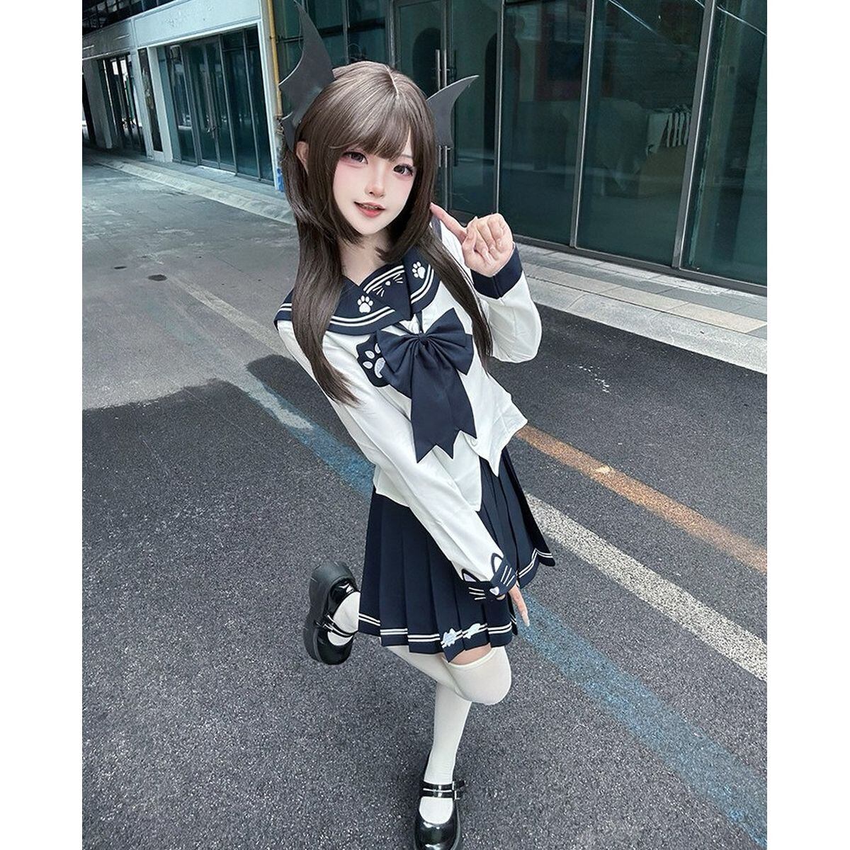 にゃんこツインズセーラー服セット | Maiden's Rêve