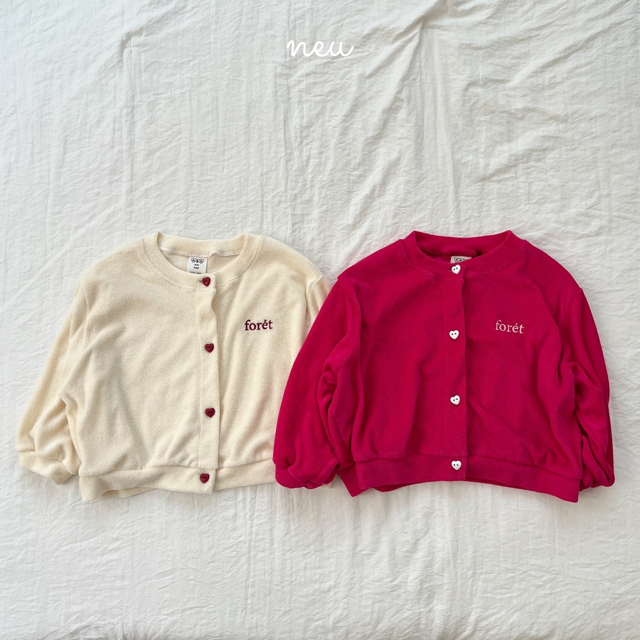 韓国子供服 / 26Autumn / 〖取寄〗neu / フォレカーディガン / ユニセックス / キッズ服 *XXS~L*