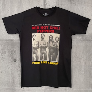 【送料無料 / ロック バンド Tシャツ】 RED HOT CHILI PEPPERS / Men's T-shirts Black M　レッド・ホット・チリ・ペッパーズ / メンズ Tシャツ ブラック M