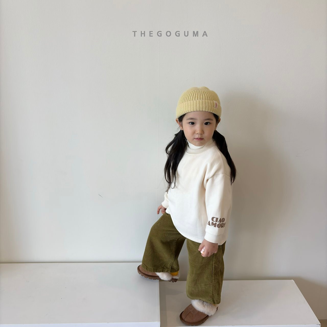 【取寄】THE GOGUMA アモールTシャツ|冬服|韓国子供服