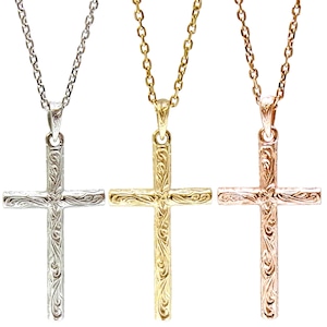 Hawaiian jewelry cross necklace (gps81011)