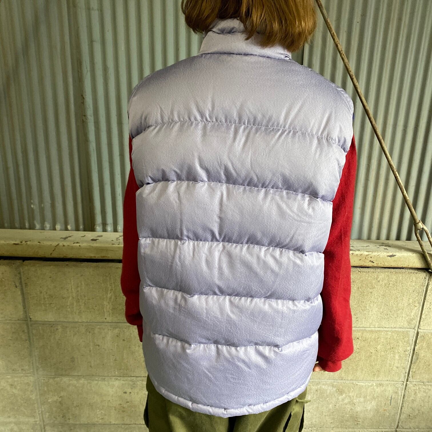 パタゴニア グースダウンベスト レディースL 古着 Patagonia パープル