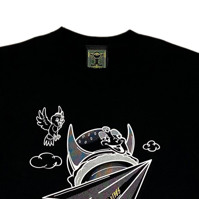 神眼芸術『WEEKEND VIBES』T-shirt　(Black)
