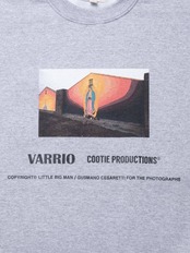 Print Crewneck Sweatshirt (MARY) -Ash Gray-