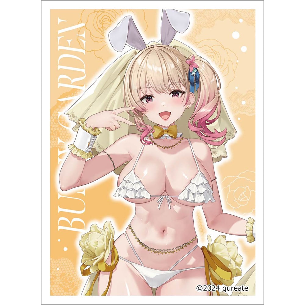 カーテン魂　描き下ろしスリーブ バニーガーデン バニーガーデン 描き下ろしスリーブ(凜/バニーウエディング水着