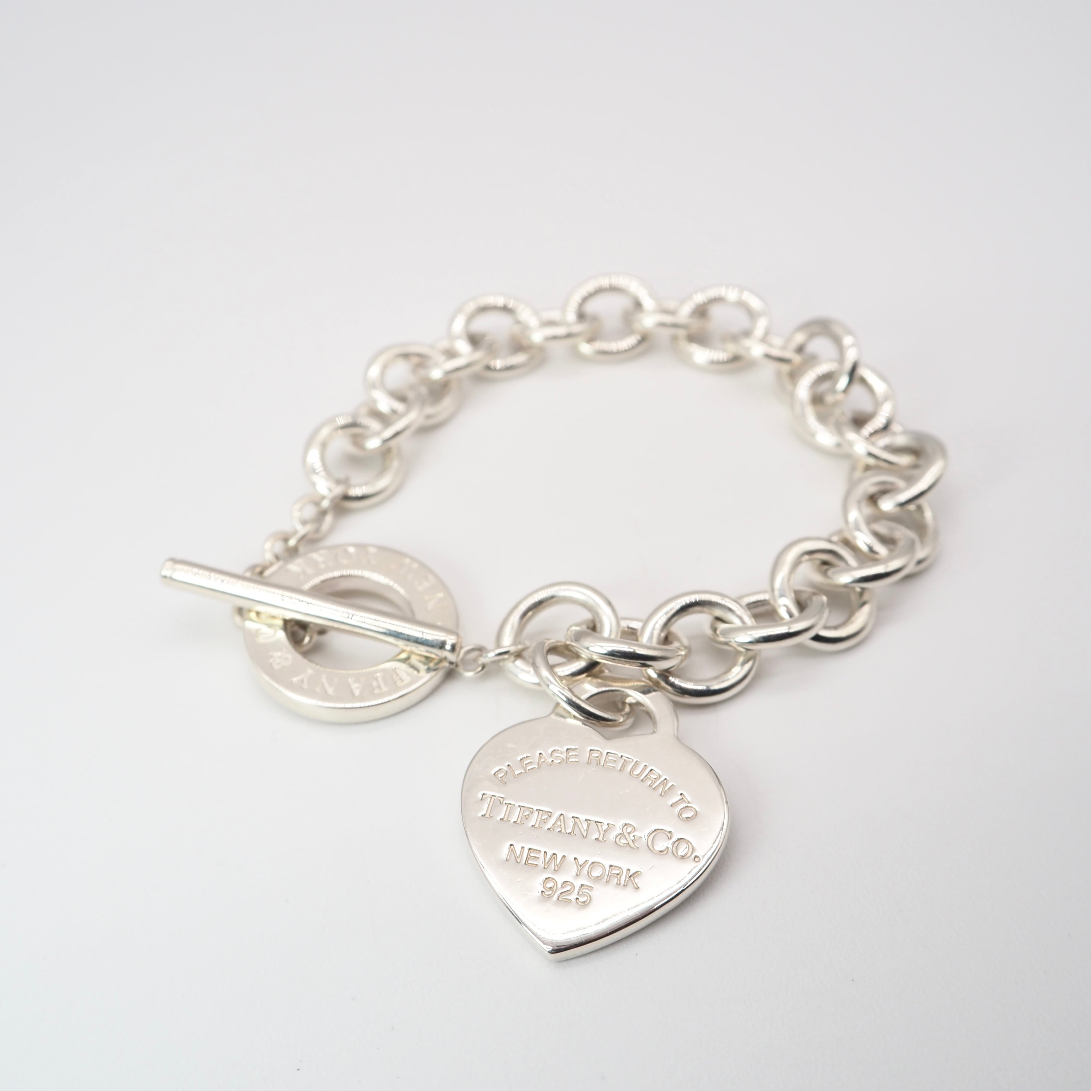 Tiffany&Co. リターントゥ ハートタグ トグル ブレスレット シルバー925 ティファニー