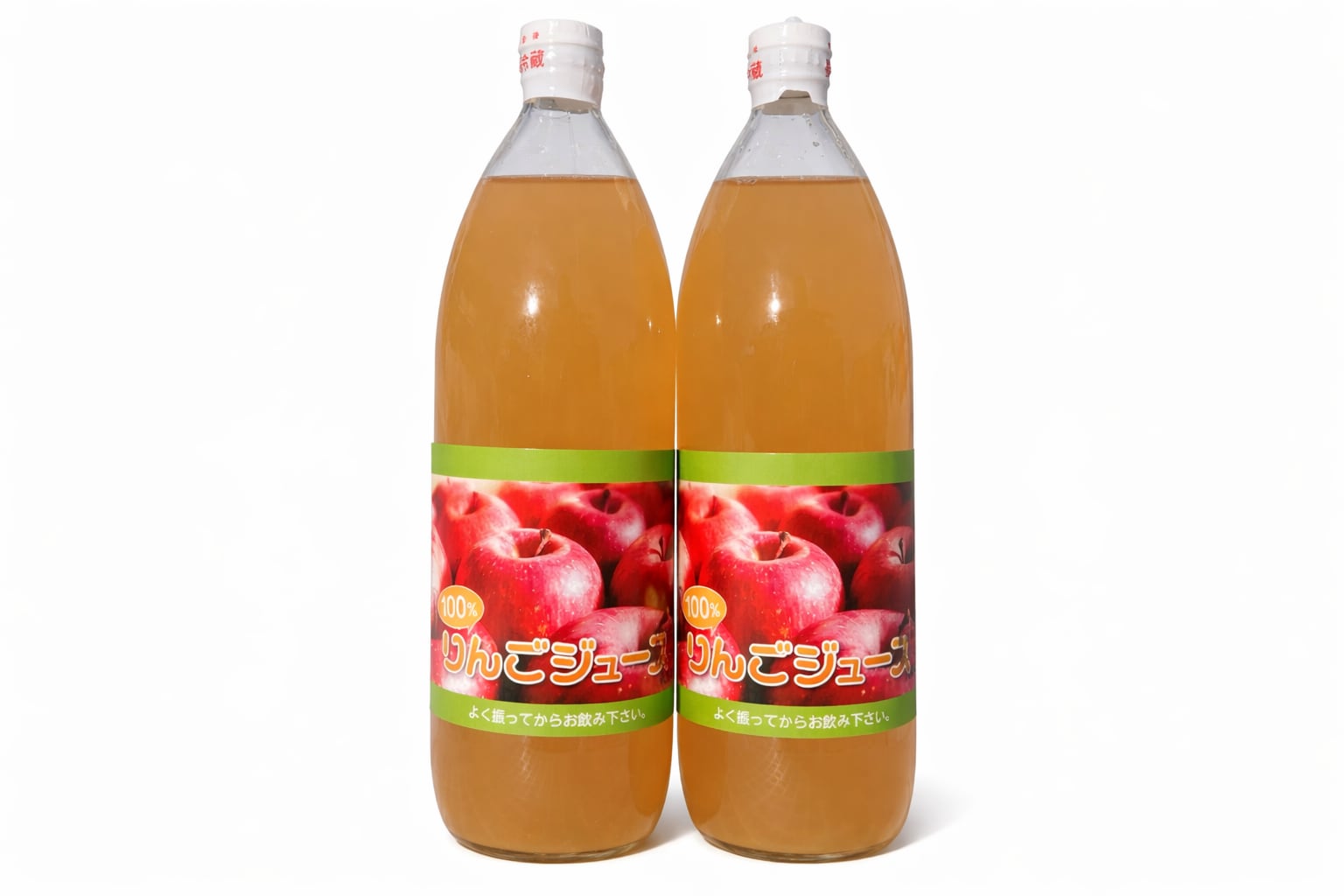 【1月限定・10セット】べにこはく 果汁100%りんごジュース(2本入り)