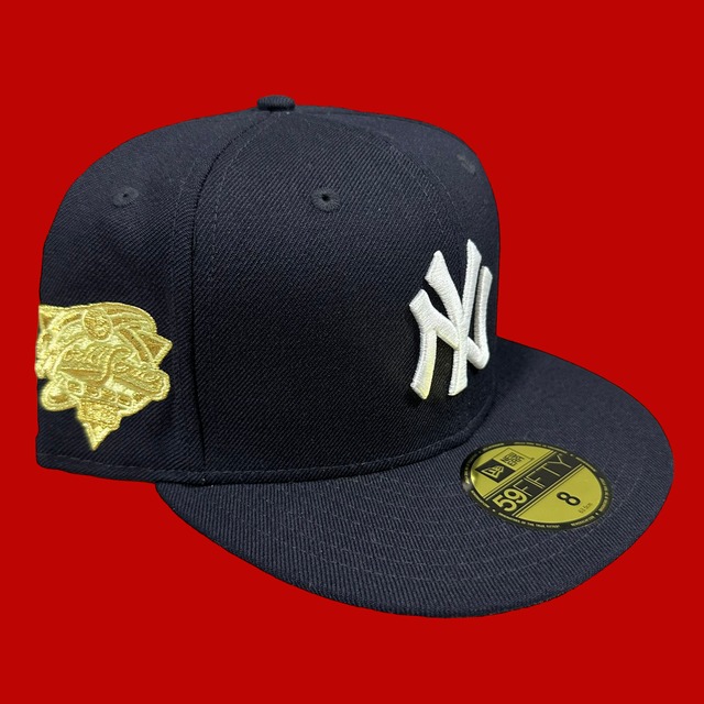 New York Yankees 2000 World Series New Era 59Fifty Fitted / Navy (Green Brim)