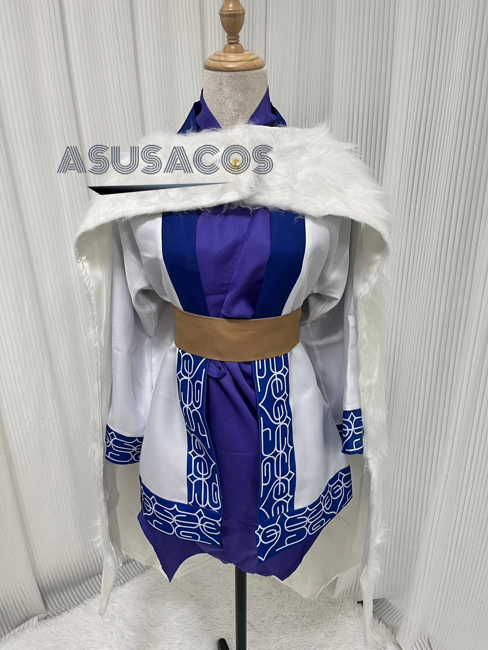 ASUSACOS 実物撮影！ゴールデンカムイ アシリパ コスプレ衣装+頭巾
