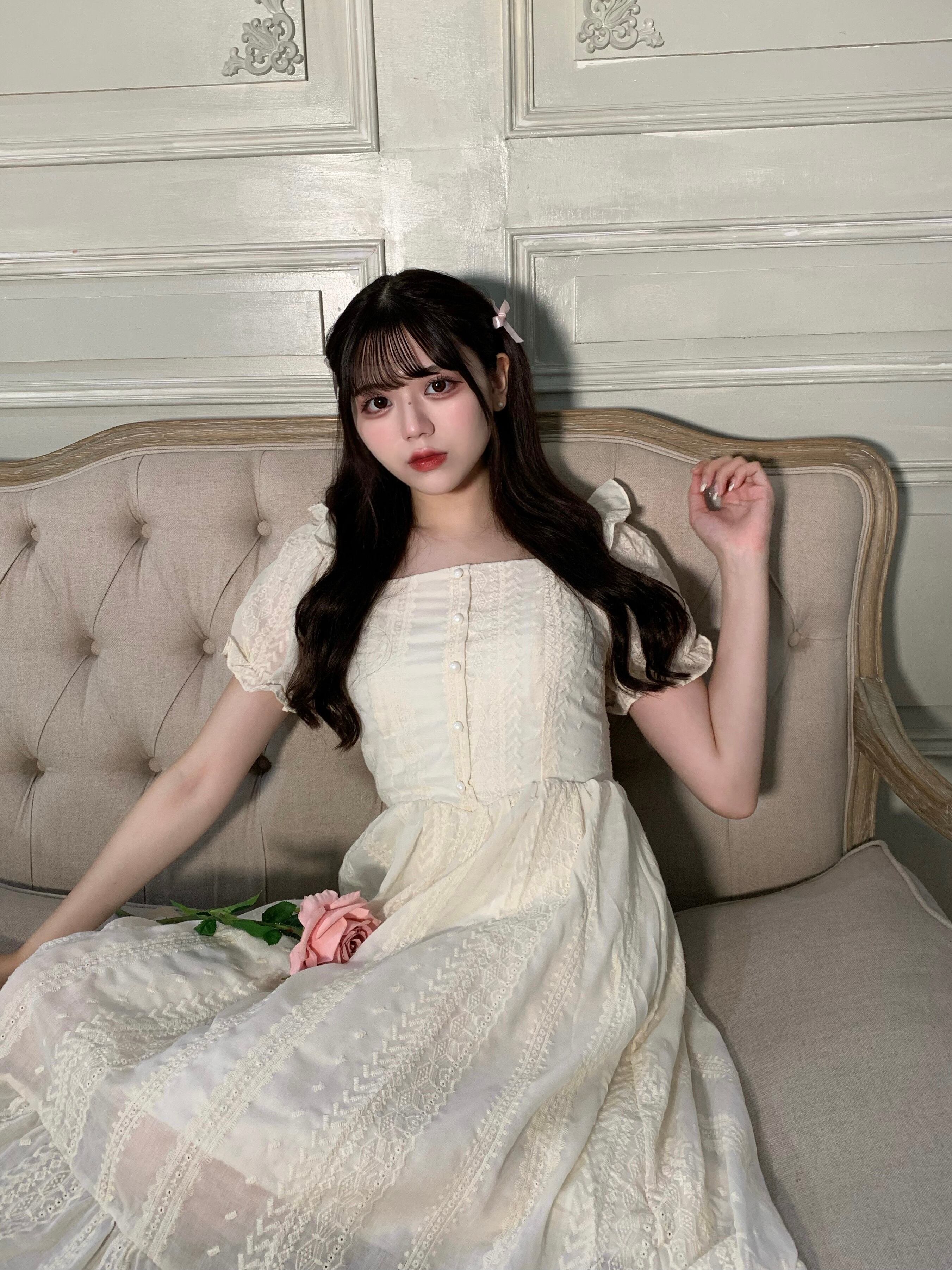 【Renonple】princess linen onepiece