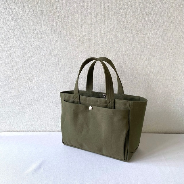 【全9色】「ふっくらトート」小サイズ／倉敷帆布 8号帆布【受注制作】