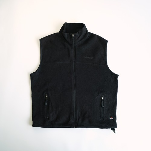 【Timberland】90's Polartec Fleece Vest Black L