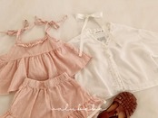 【取寄/韓国直送】26/SM エルストライプブラウス 夏服｜ベビー服｜韓国子供服