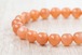 ◆一点物◆オレンジムーンストーン 8.5mmブレスレット