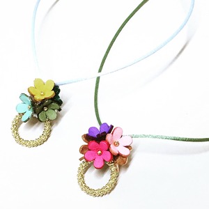 【アウトレット】ジャスミン (ピン無しタイプ)7個入(オリーブ）