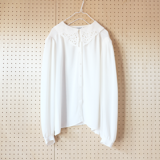 off white & lace chiffon_BL