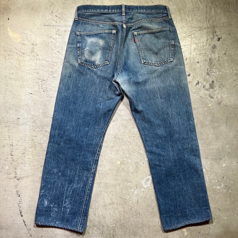 60's 70's LEVI'S リーバイス 501 デニム Big E 並行ステッチ 60's 70's LEVI'S リーバイス 501 デニム Big E 並行ステッチ