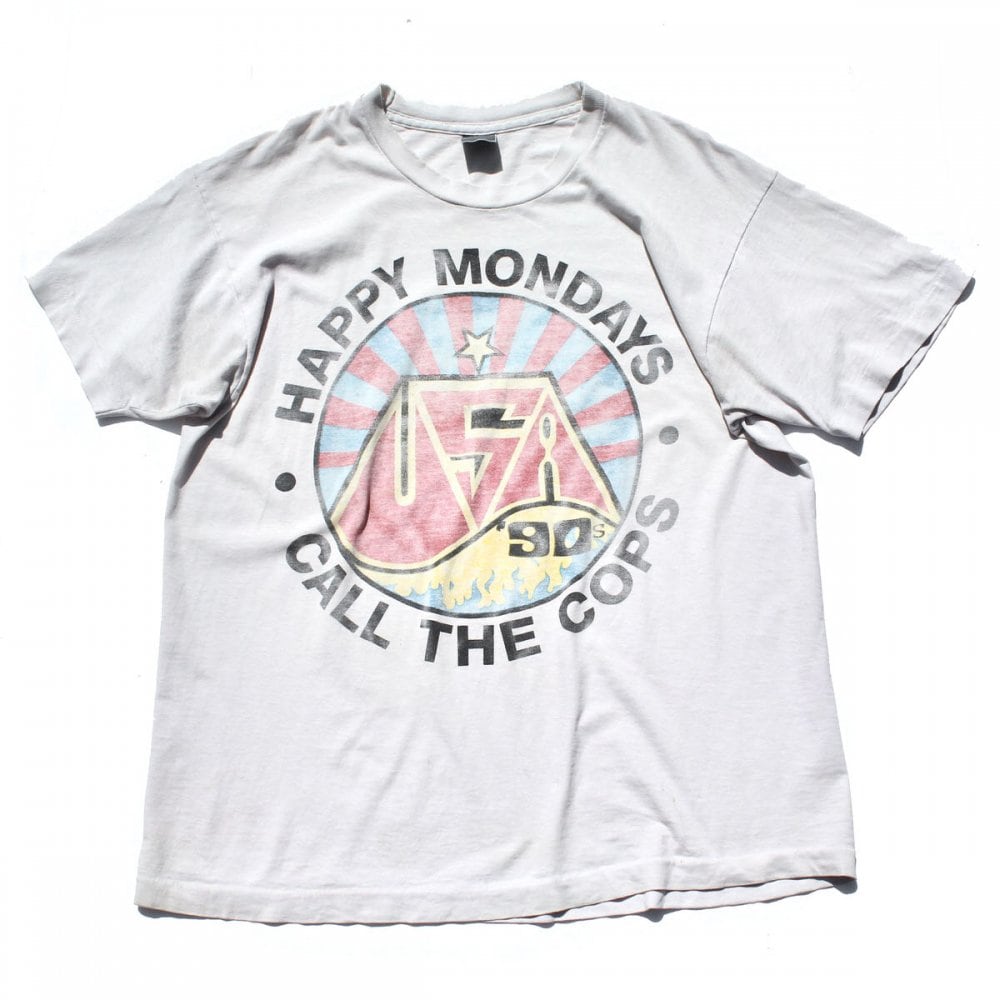 Happy Mondays Vintage T-shirt [Happy Mondays] [CALL THE COPS Tour