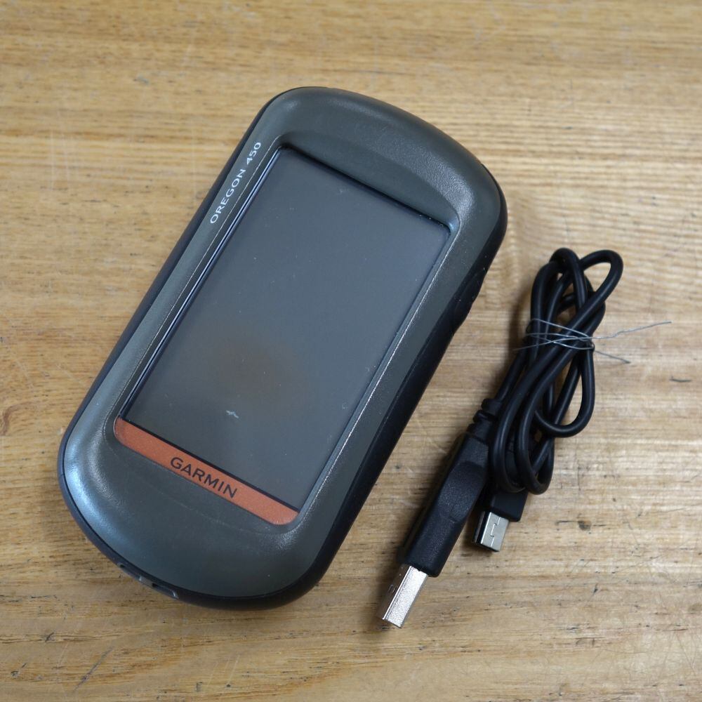 ガーミンGPS OREGON450 中古 日本語化済み ガーミンGARMIN GPS OREGON 450TC 日本語アウトドア登山地図ナビ